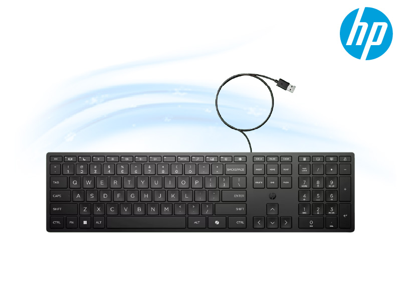 HP Wired Desktop 320K Keyboard
